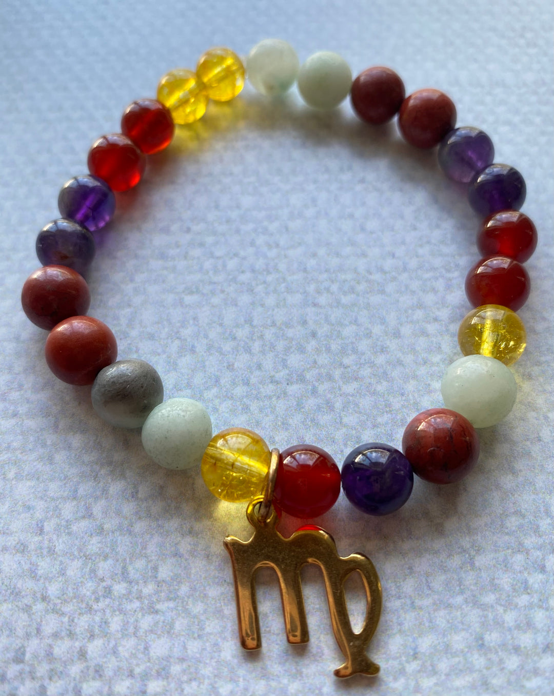 Virgo Charm Bracelet (Gold)