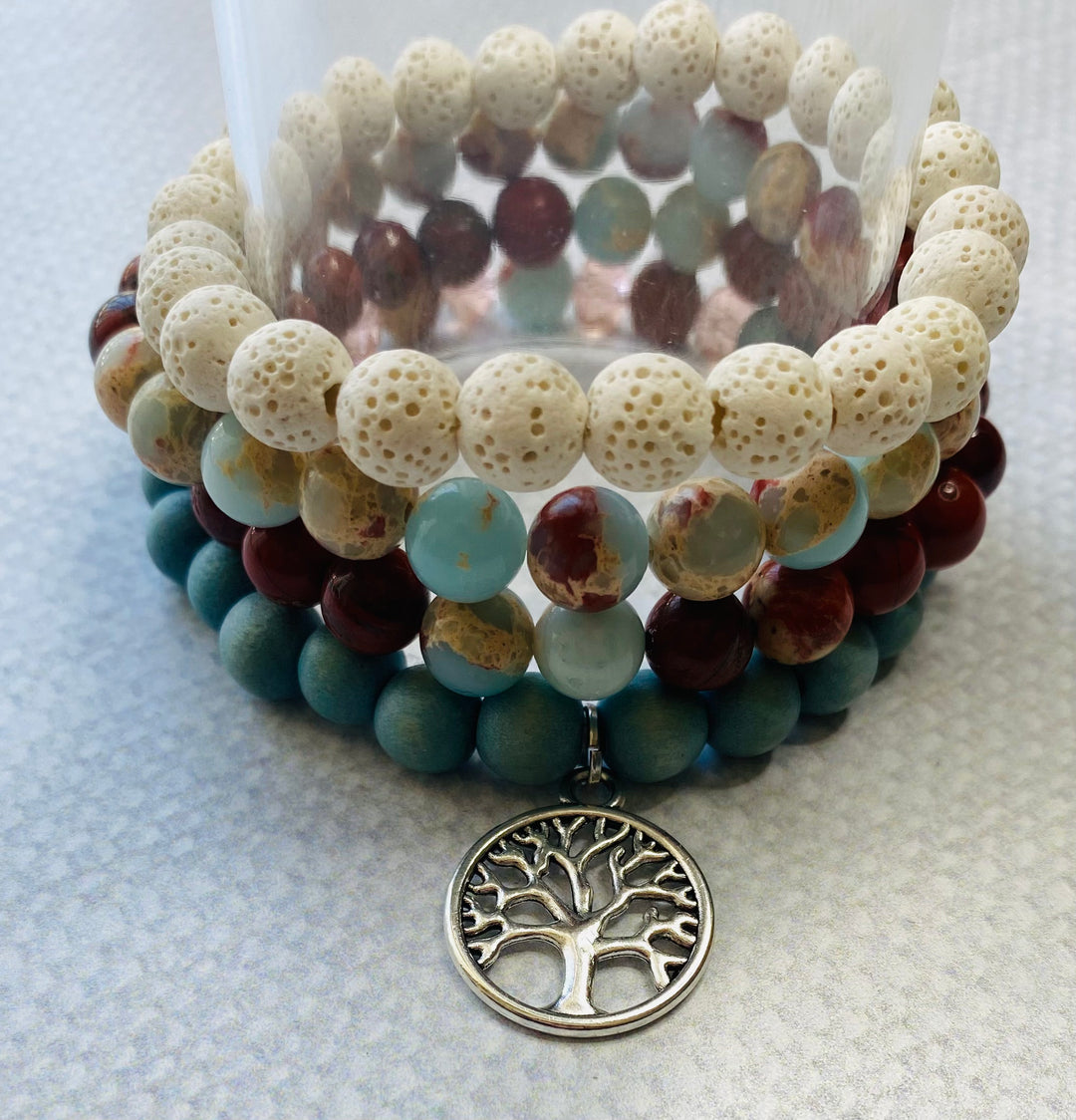 Tree of Life Stack Bracelets