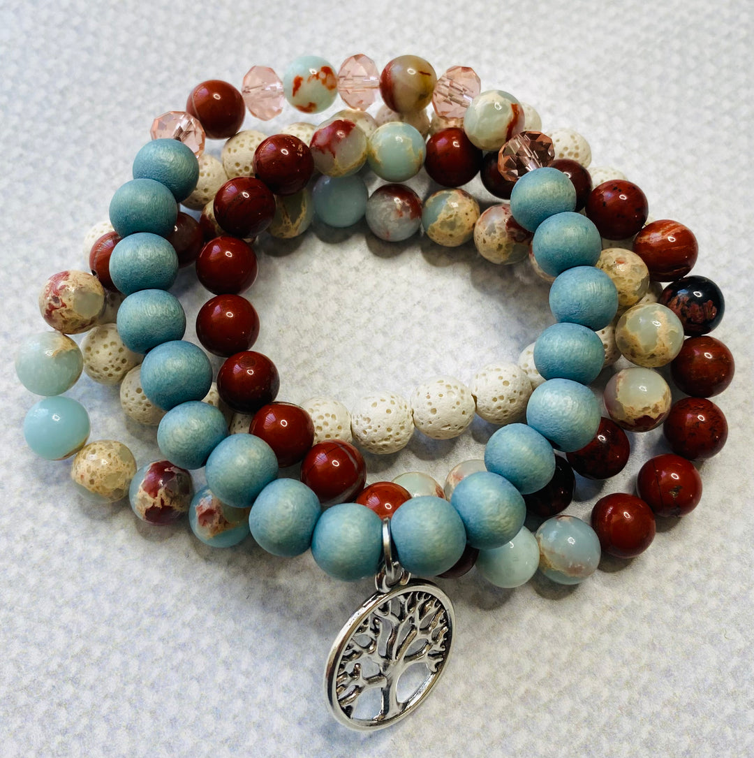 Tree of Life Stack Bracelets